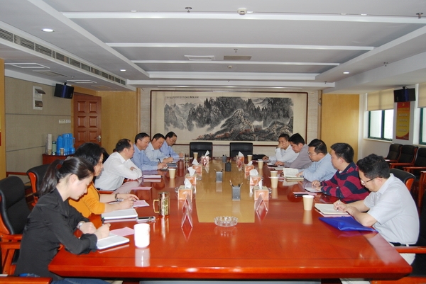 省公司接待湖南省轻工bifa必发集团有限公司考察组一行