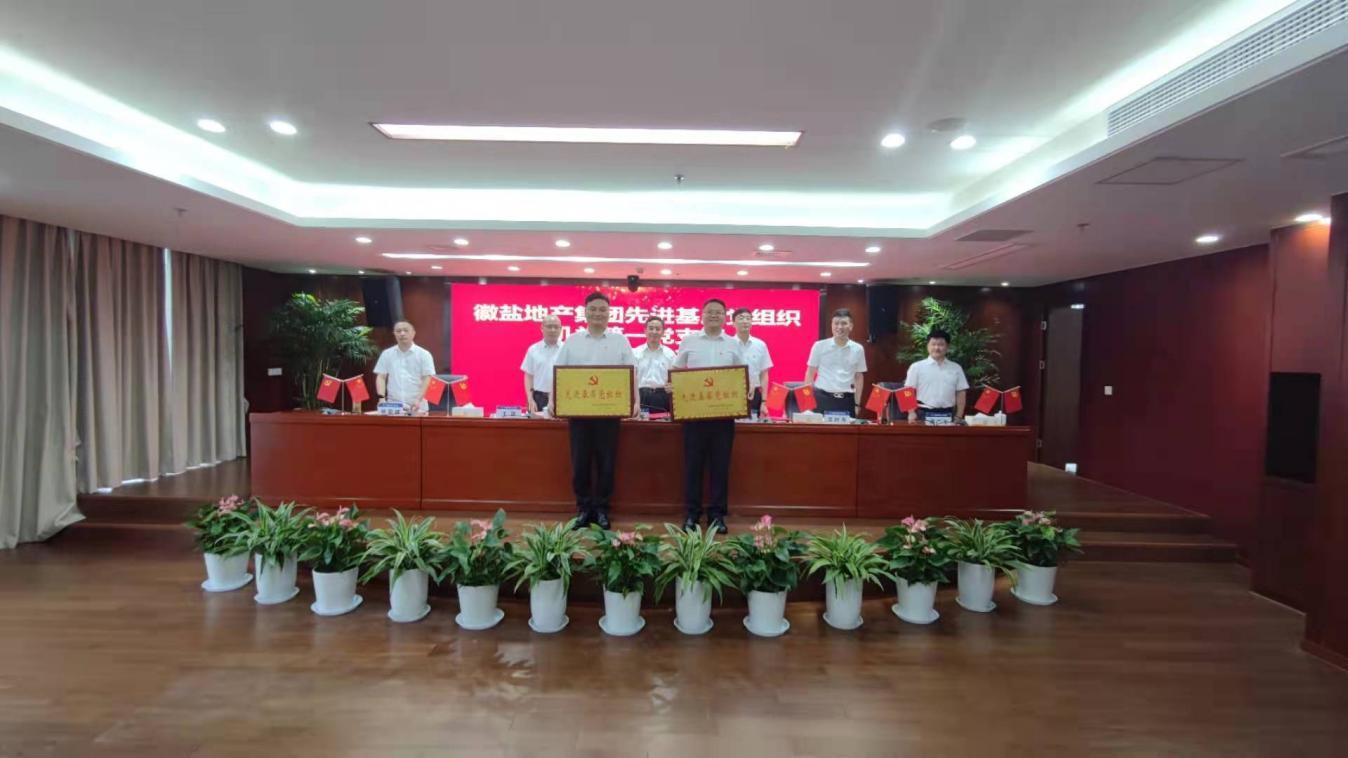 徽盐地产集团开展“七个一”系列活动，，，，，，推动党史学习教育出新出彩